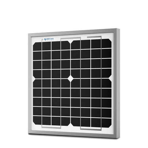 10 Watt 12 Volt Monocrystalline Solar Panel - Catalysts Corner